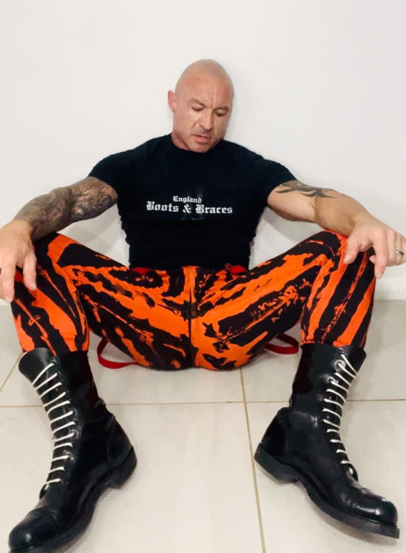 Décolorants en denim stretch, coupe skinny jaune