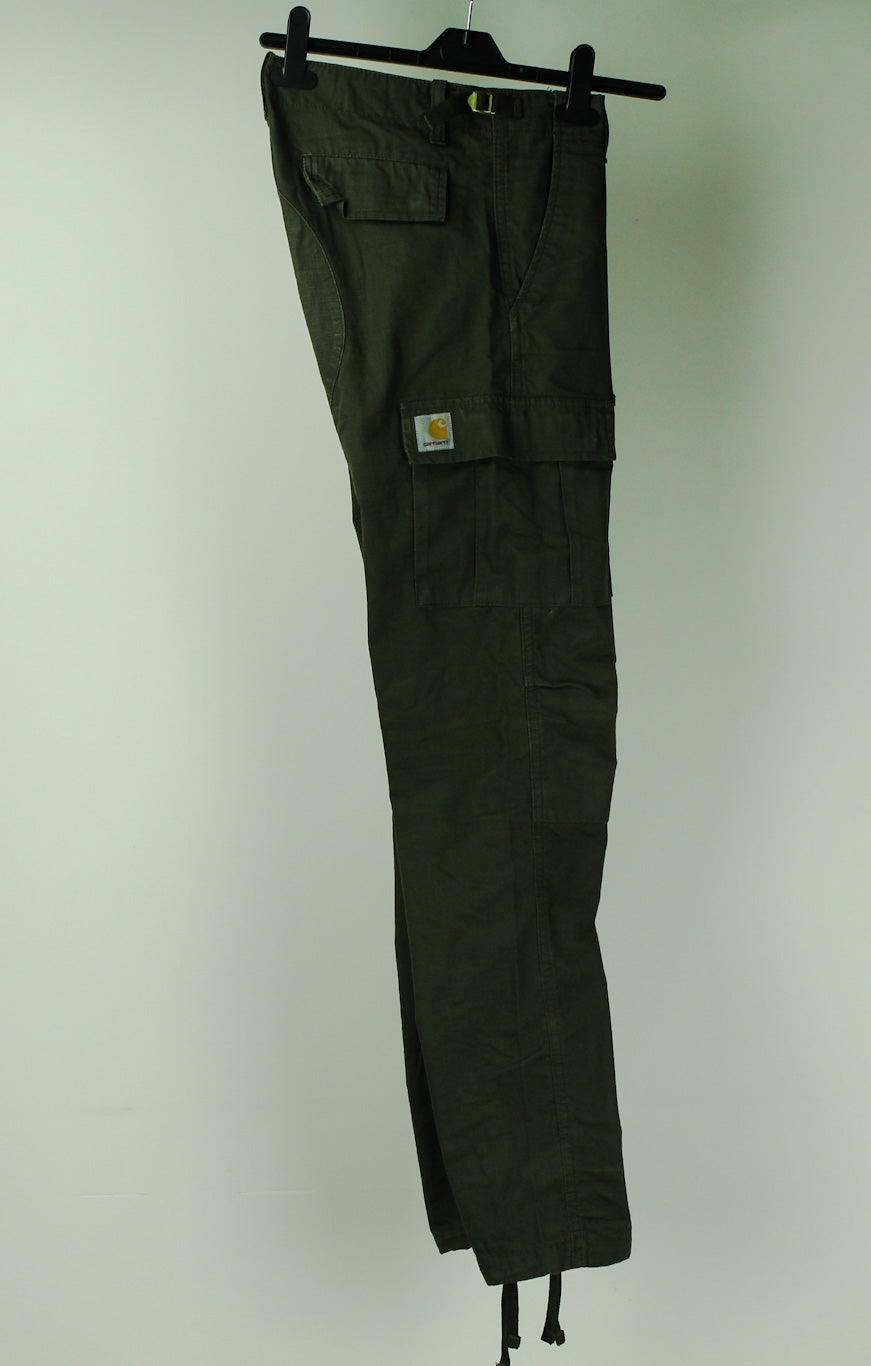 Carhartt genou court noir avec fermeture éclair complète - taille 32"