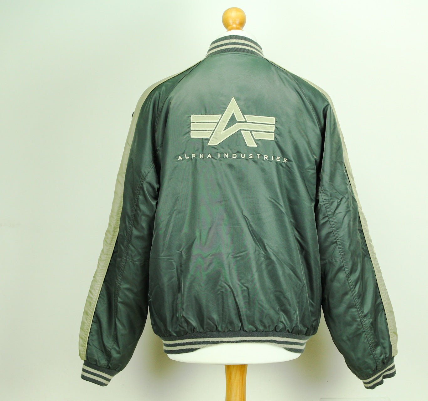Lee MA1 Bomber Jacket Small - Vert et Marron
