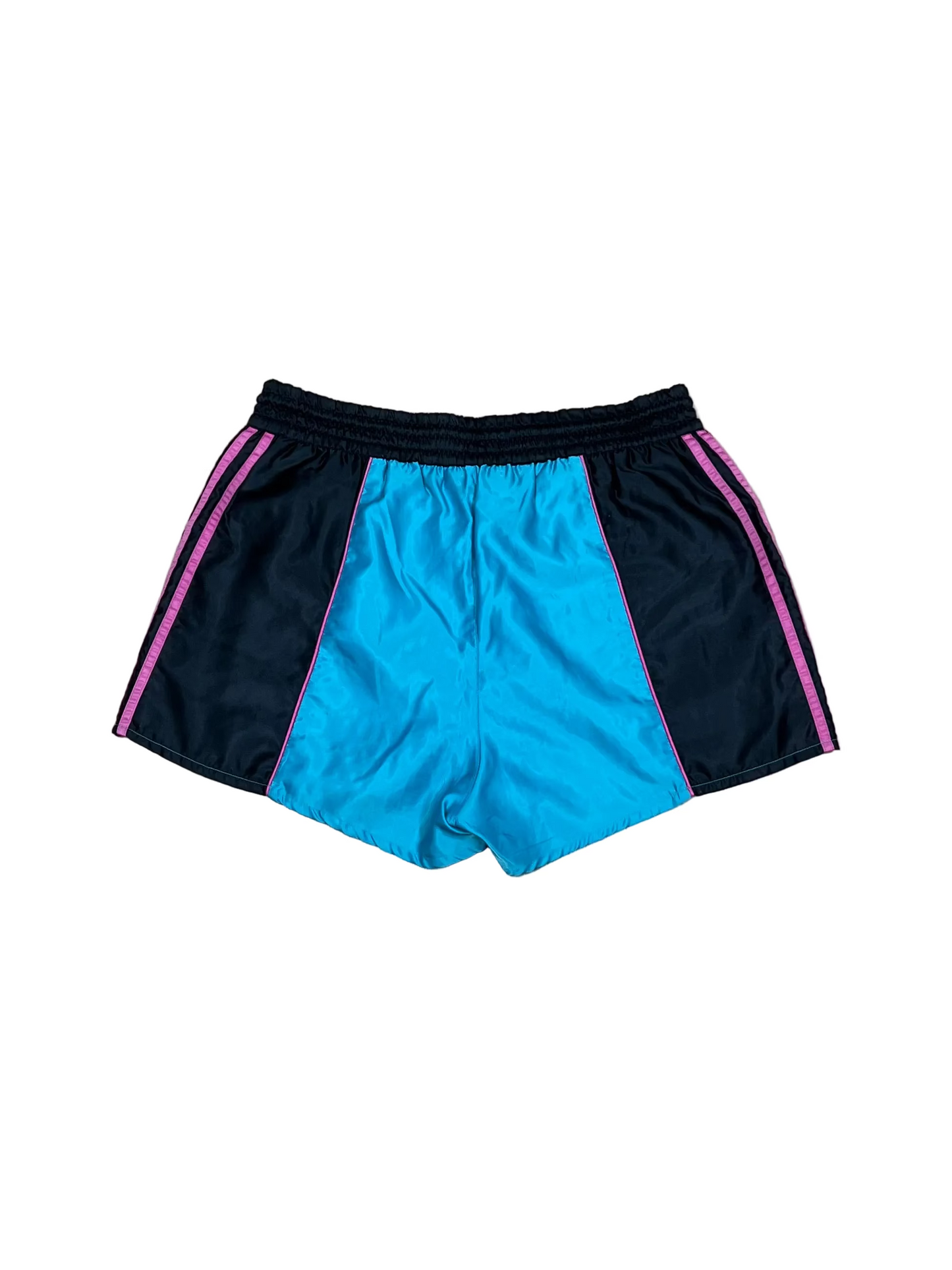 Adidas satin football short noir Large