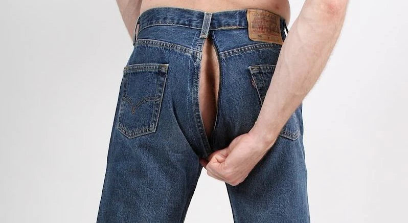 JEAN LEVI'S SKINNY FIT BLEU AVEC DOS/FULL ZIP