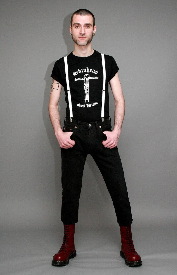 Jean Levi's coupe skinny Noir avec fermeture éclair au dos/entière
