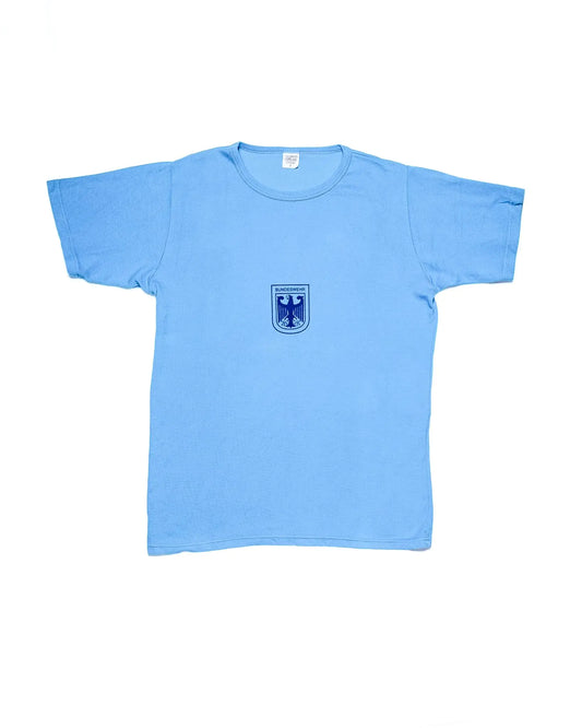 Original German army training t-shirt - Blue