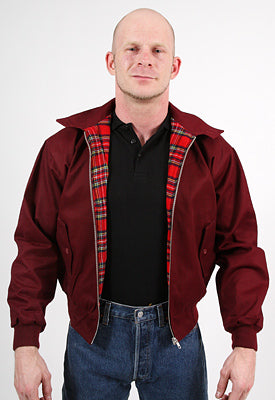 Relco Harrington jackets Burgundy – Bleachers and