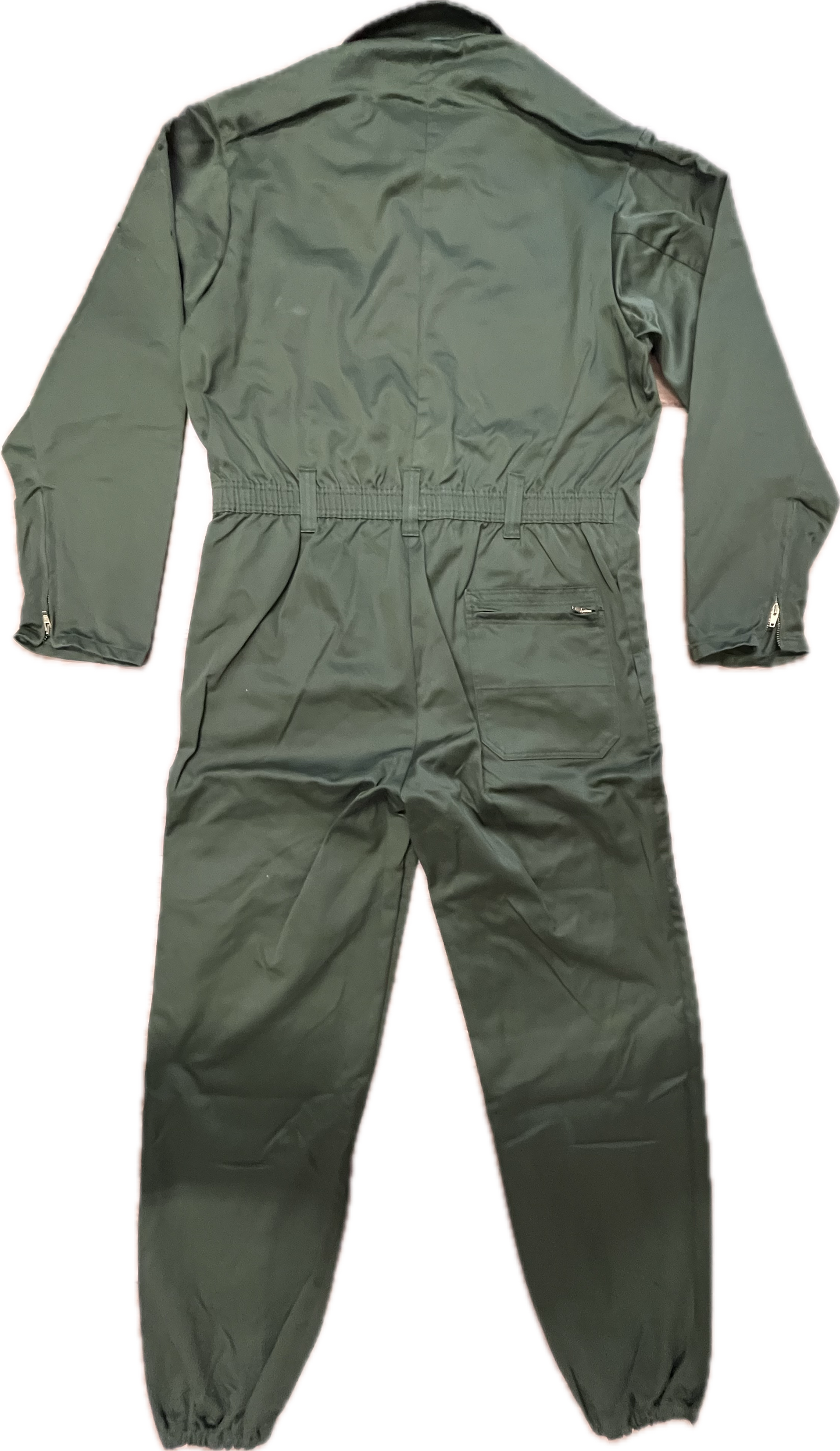 Army Overall Dark Green with back zip -ExtraLarge-