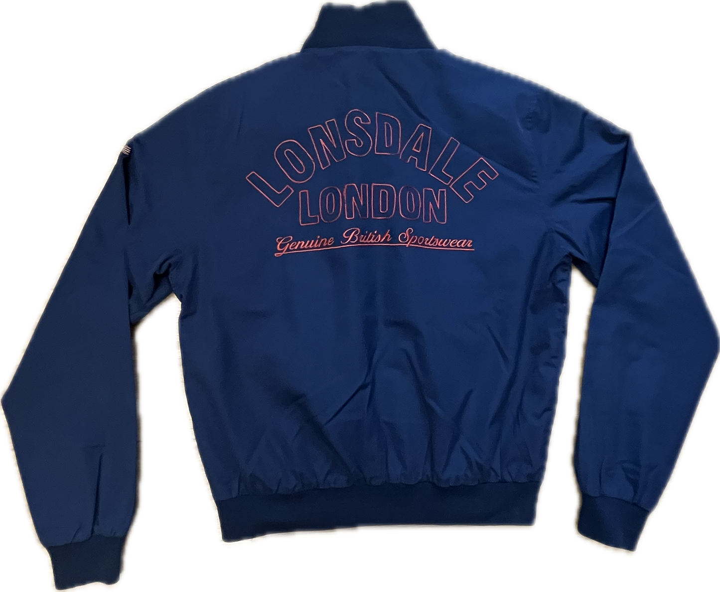 Lonsdale classic slim fit Harrington Jacket. Embroidered classic Lonsdale logo on the chest