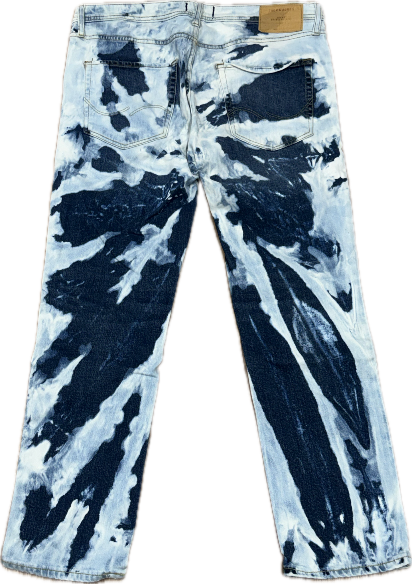 Blaue Bleachers Skinny Stretch 30/31" Taille