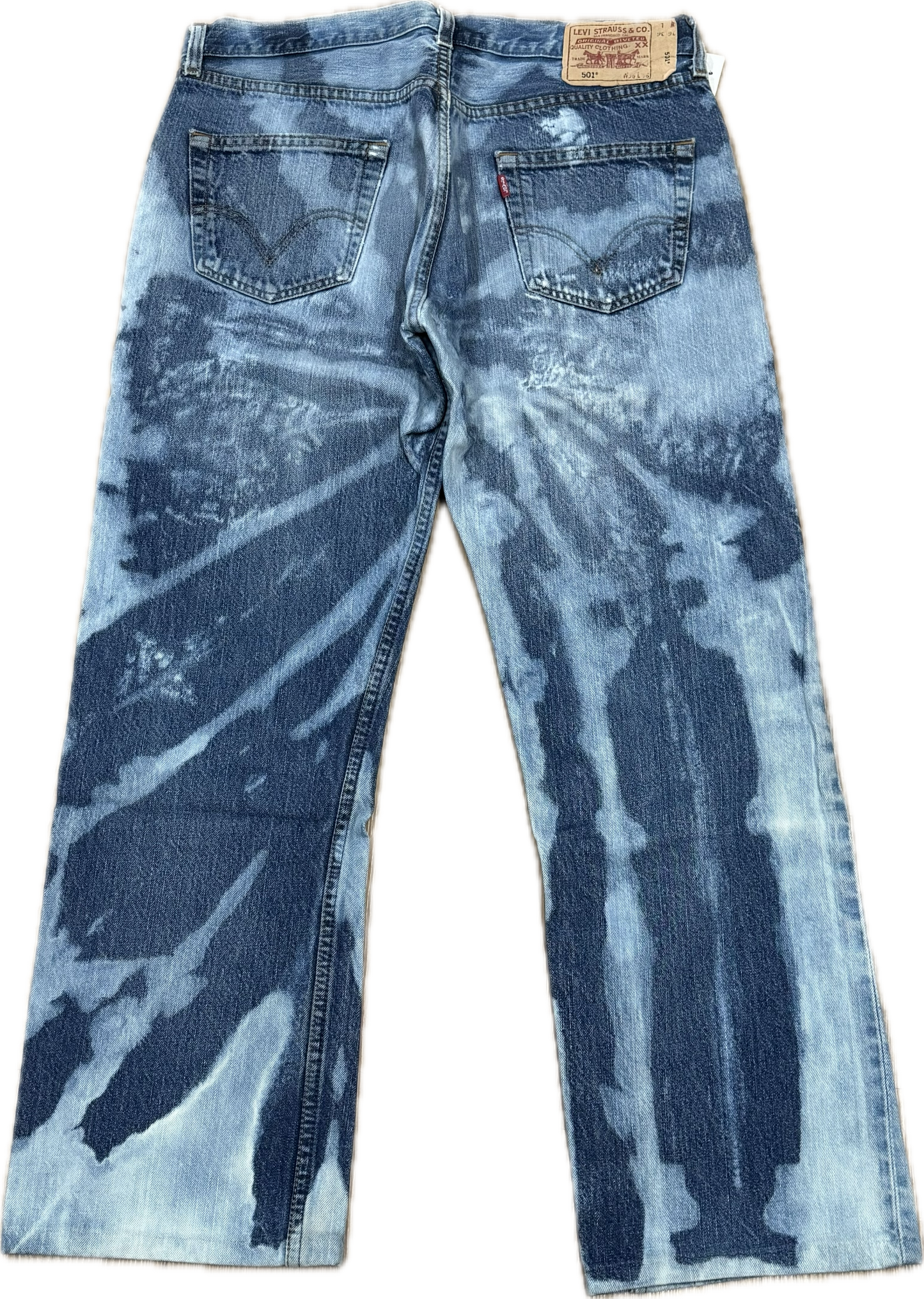 Levi's Blue Bleachers - 35" waist