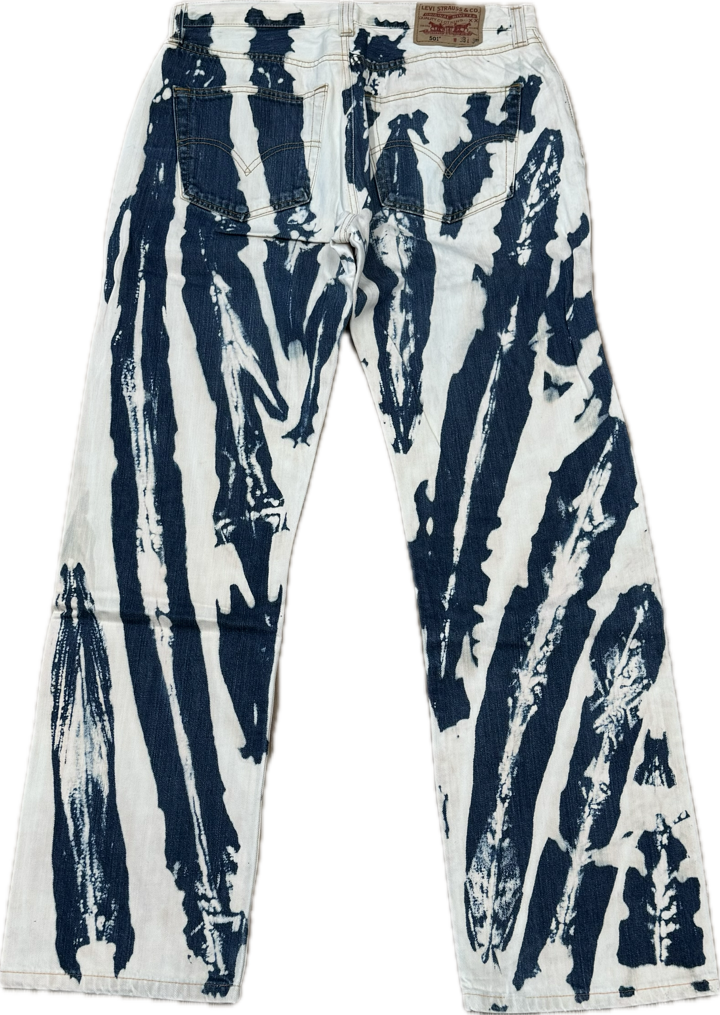 Levi's Blue Bleachers - 33" waist