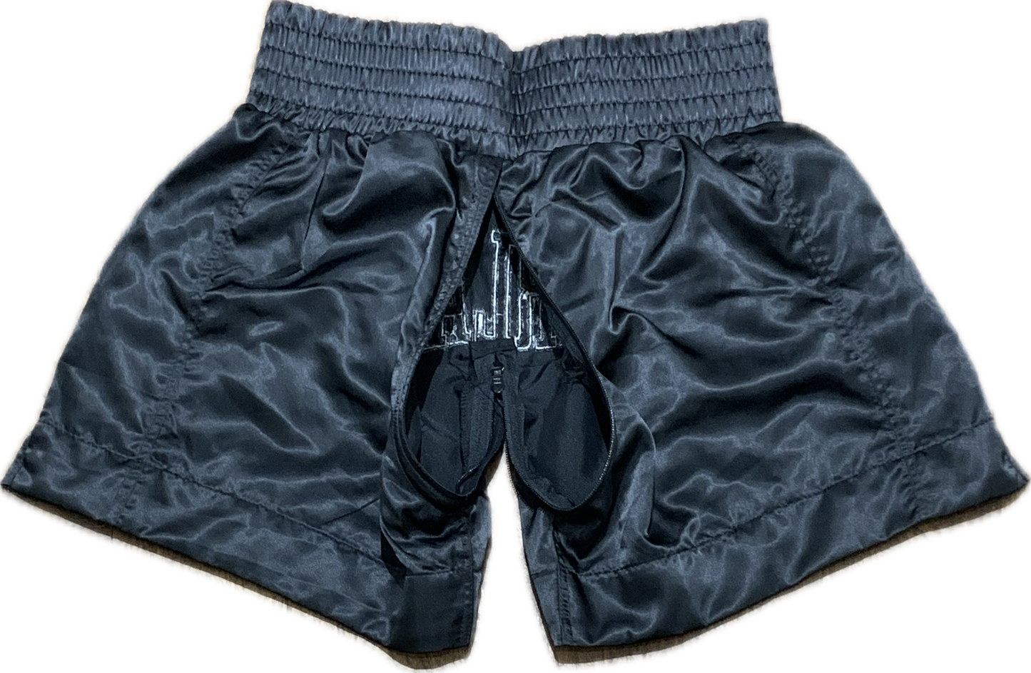 Adidas satin football short noir Large