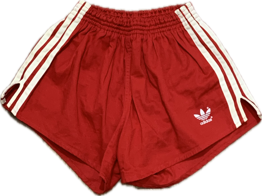 Adidas football shorts red Medium
