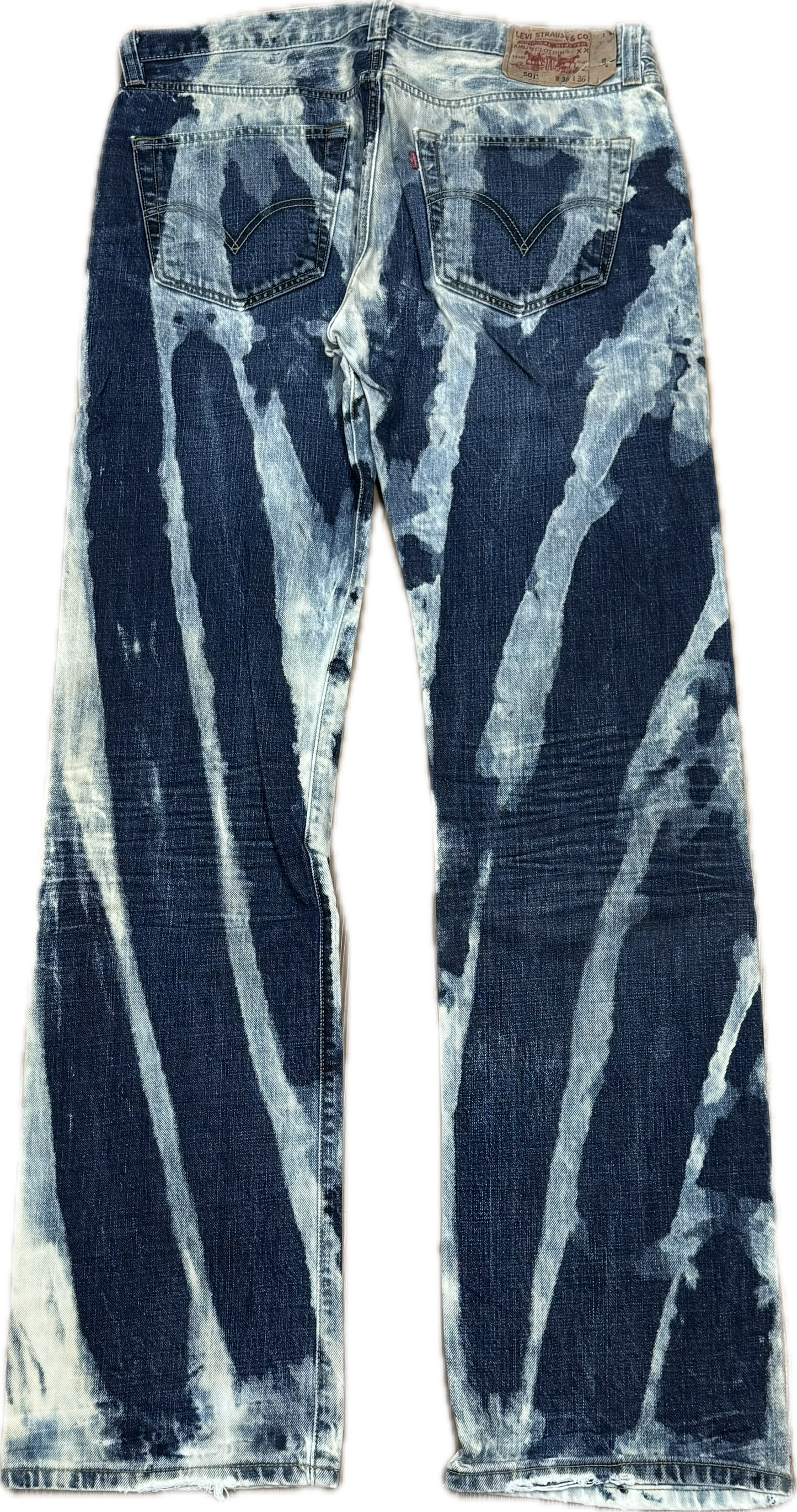 Levi's Blue Bleachers - 36" waist