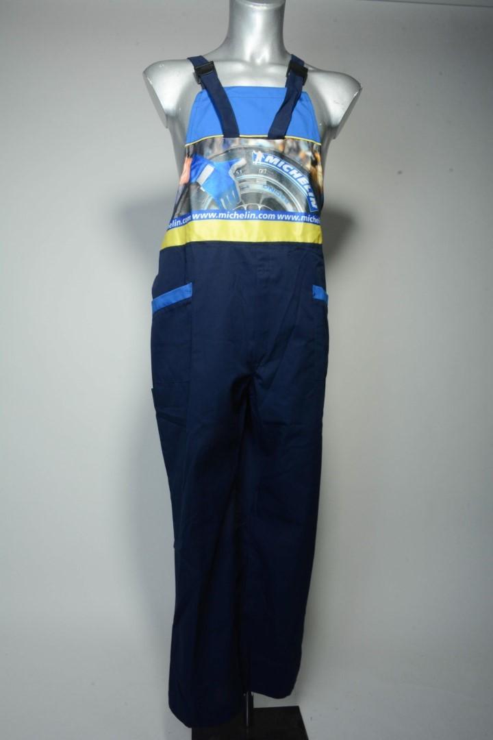 Salopette de mécanicien à bretelles '' Michelin'' Bleu - XXL