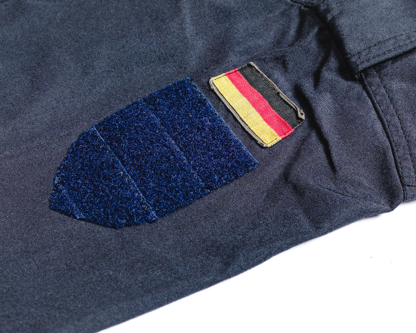 SALOPETTE DE L'ARMÉE ALLEMANDE - TAILLE AJUSTABLE - BLEU RARE !