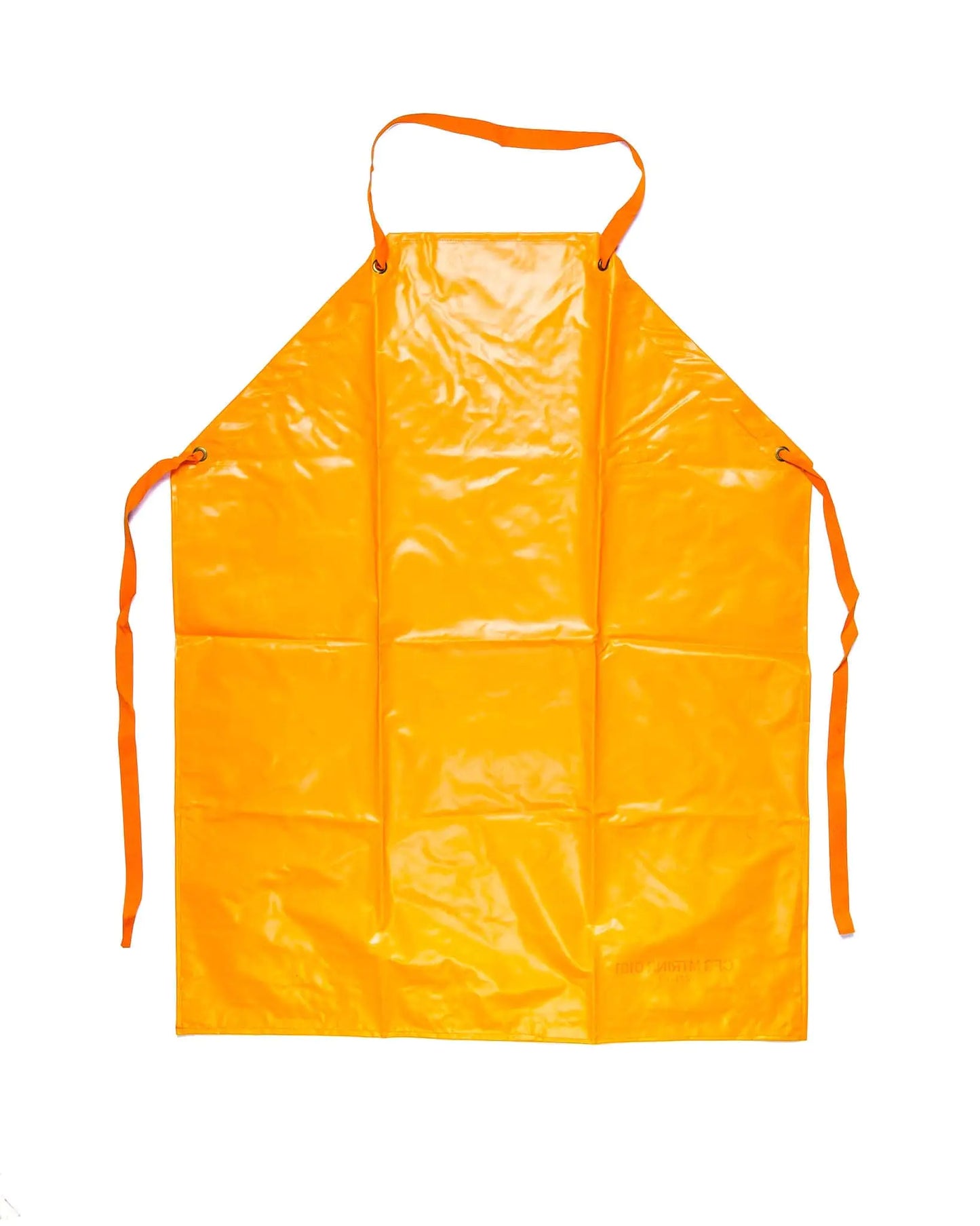 HEAVY DUTY RUBBERISED APRON – ORANGE