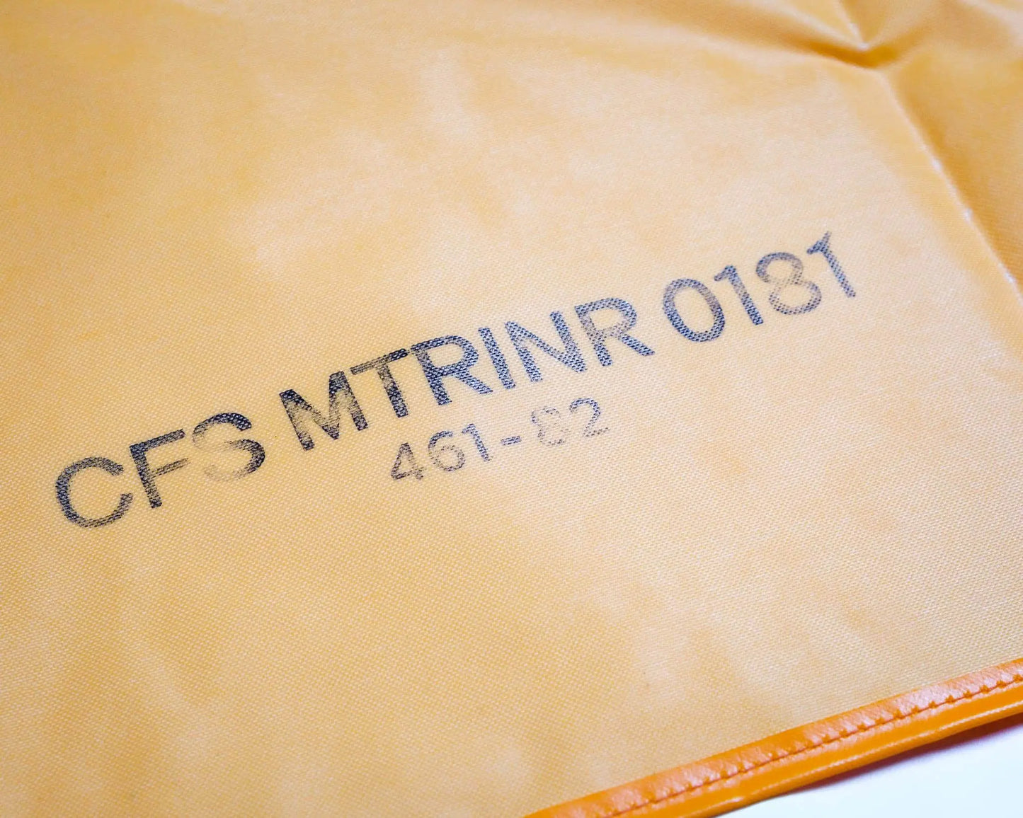 HEAVY DUTY RUBBERISED APRON – ORANGE