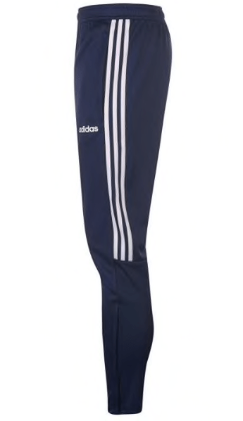 Pantalon de survêtement Adidas "Sereno" - Marine avec zip arrière/complet (neuf)