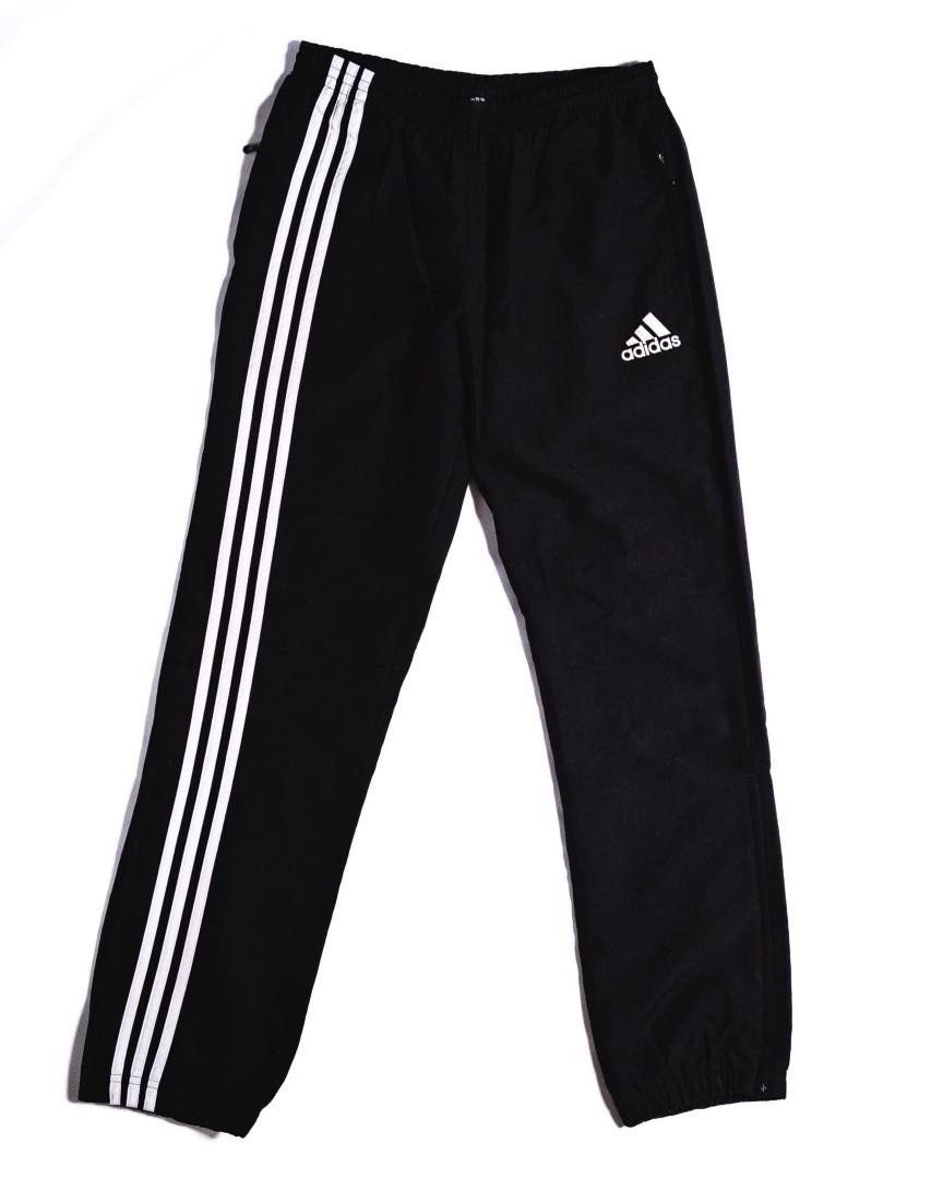 🔥 Adidas Trackies noir à rayures blanches "Special Edition" Small/ Medium