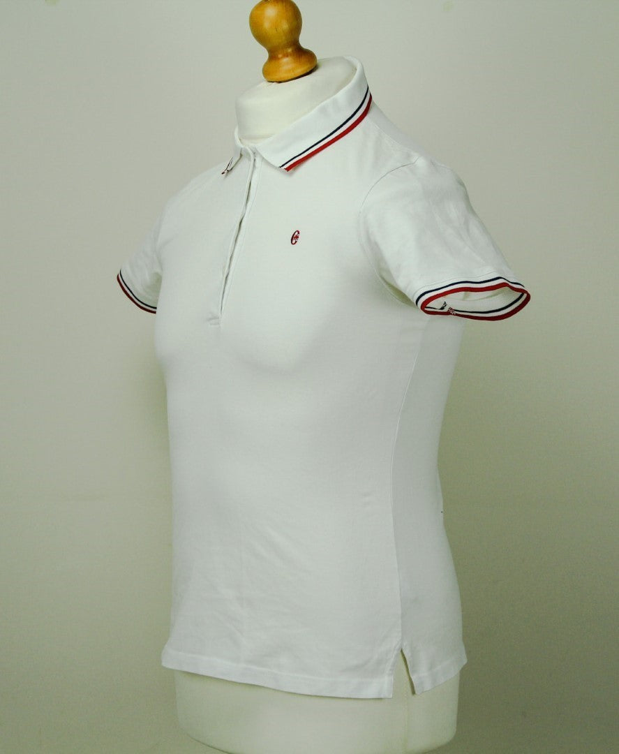 Conte of Florence Poloshirt weiß Groß