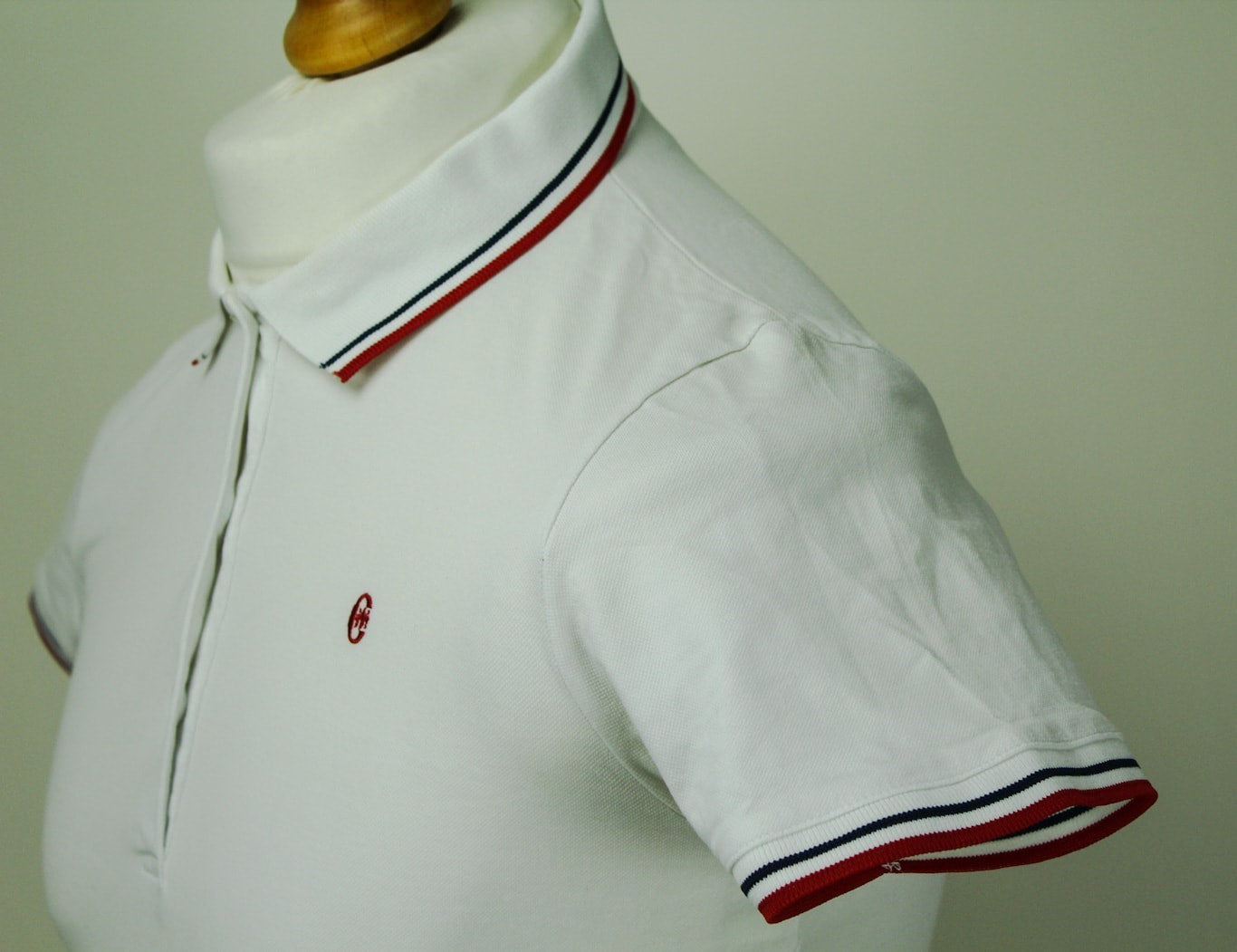 Conte of Florence Poloshirt weiß Groß