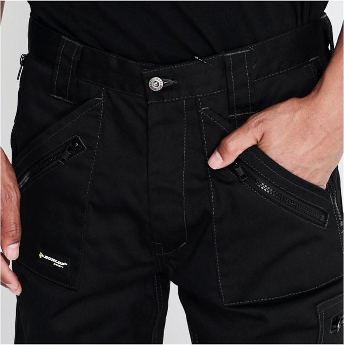 Dunlop Safety Zipper Trousers -no flaps-