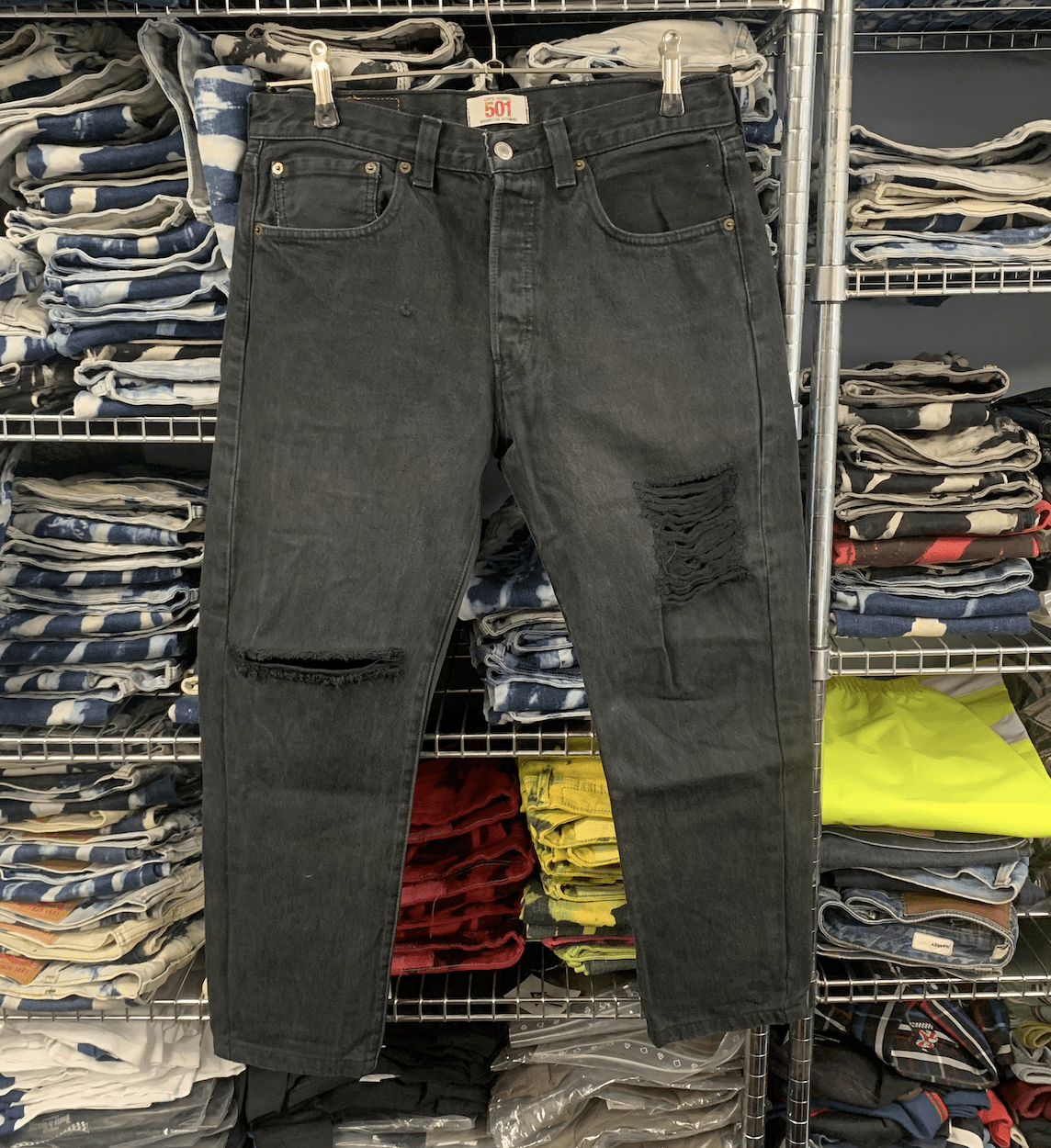 Jean Levi's 501 noir taille 32"