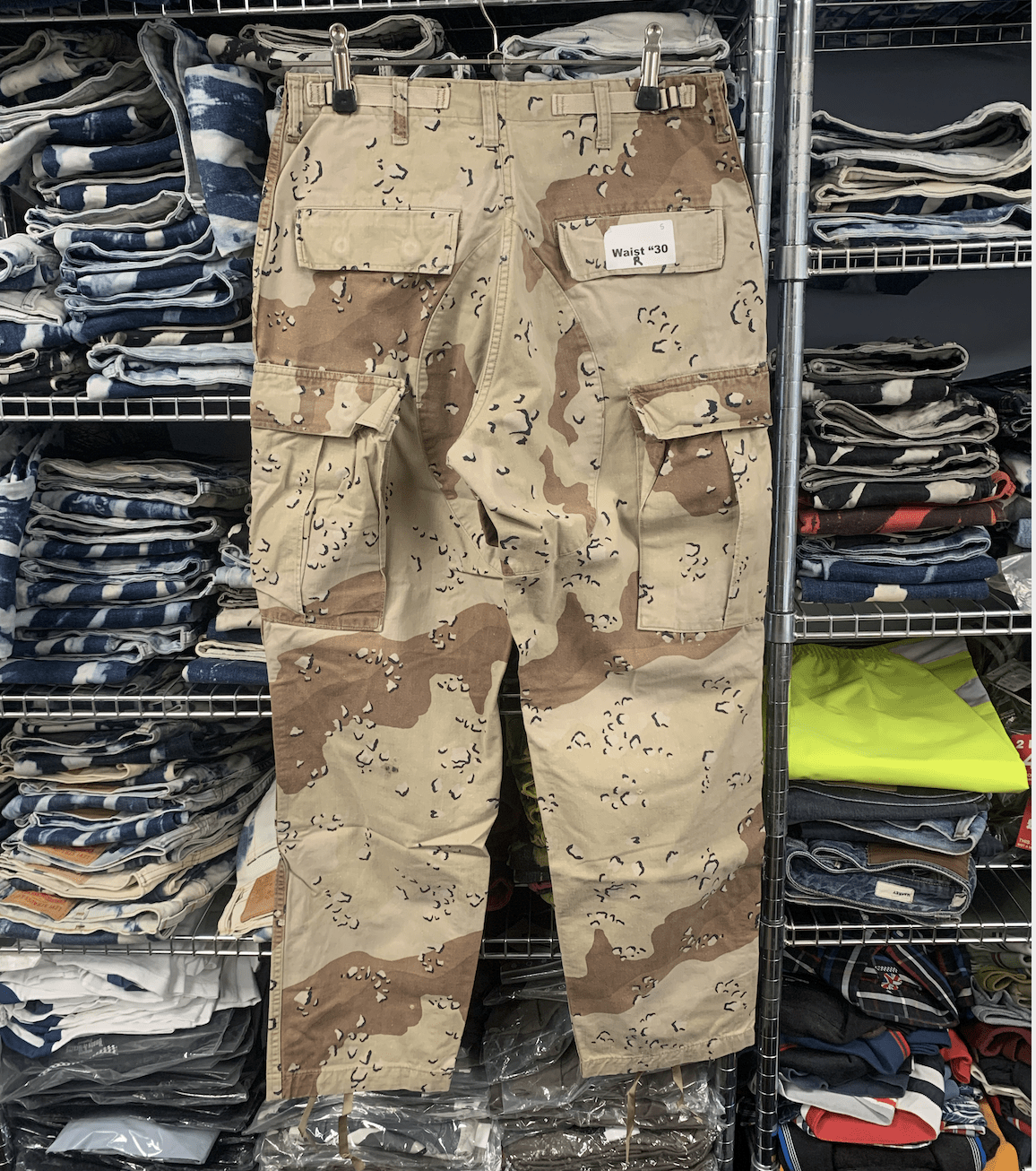 Combat trousers sand 30"