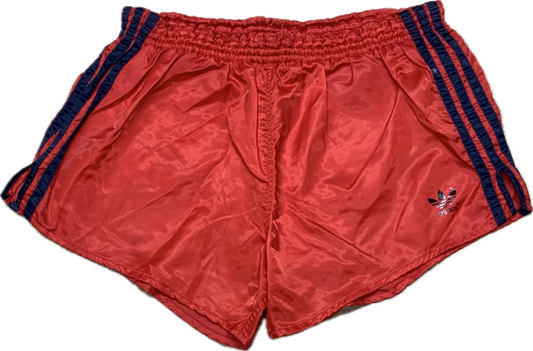 Adidas satin football rouge short Medium