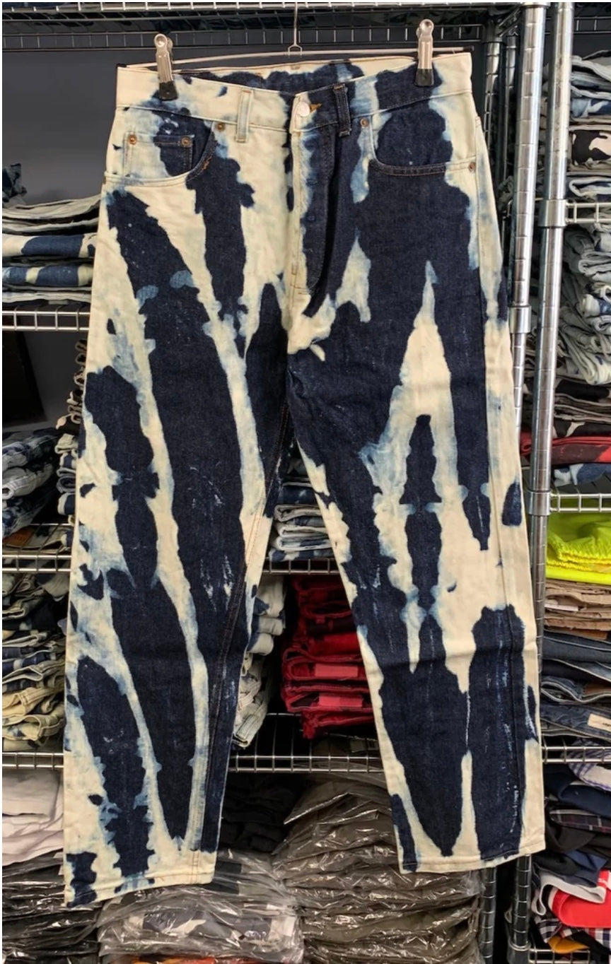 Blue Bleachers 31" waist