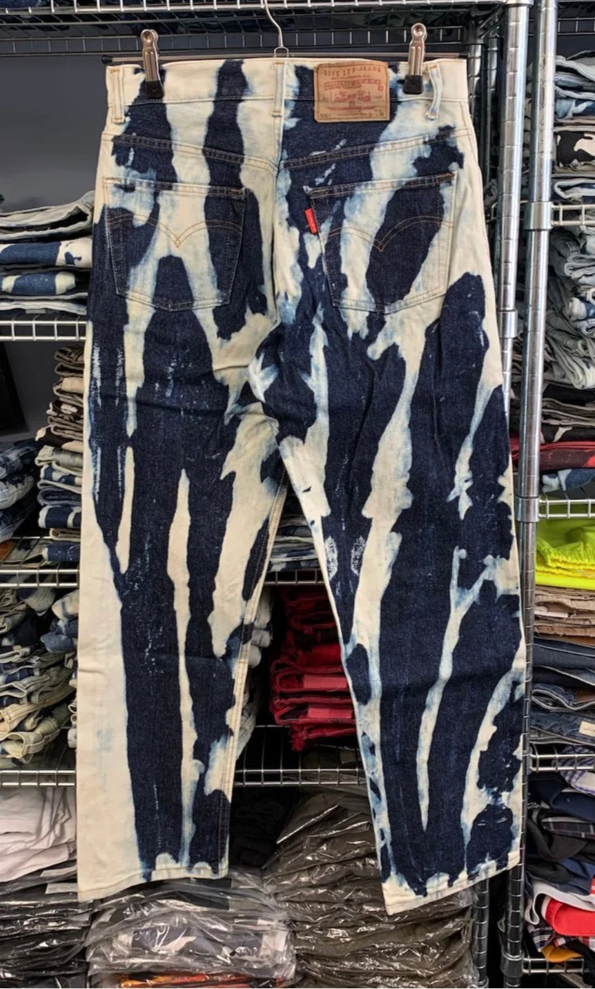 Blue Bleachers 31" waist