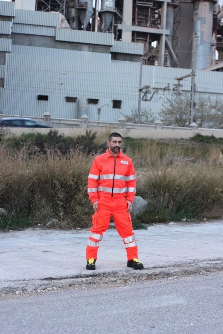 ORIGINAL HIGH VIS EMERGENCY SERVICES SUIT CLASSIC WITH ZIPS