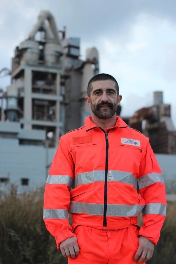 ORIGINAL HIGH VIS EMERGENCY SERVICES SUIT CLASSIC WITH ZIPS