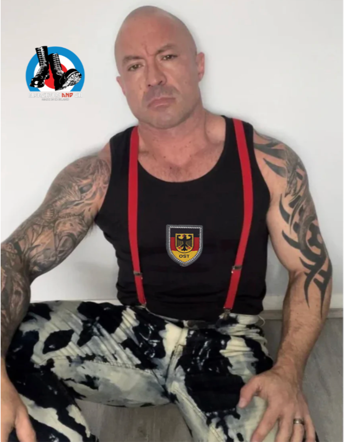 BUNDESWEHR TANK TOP "OST" – BLACK