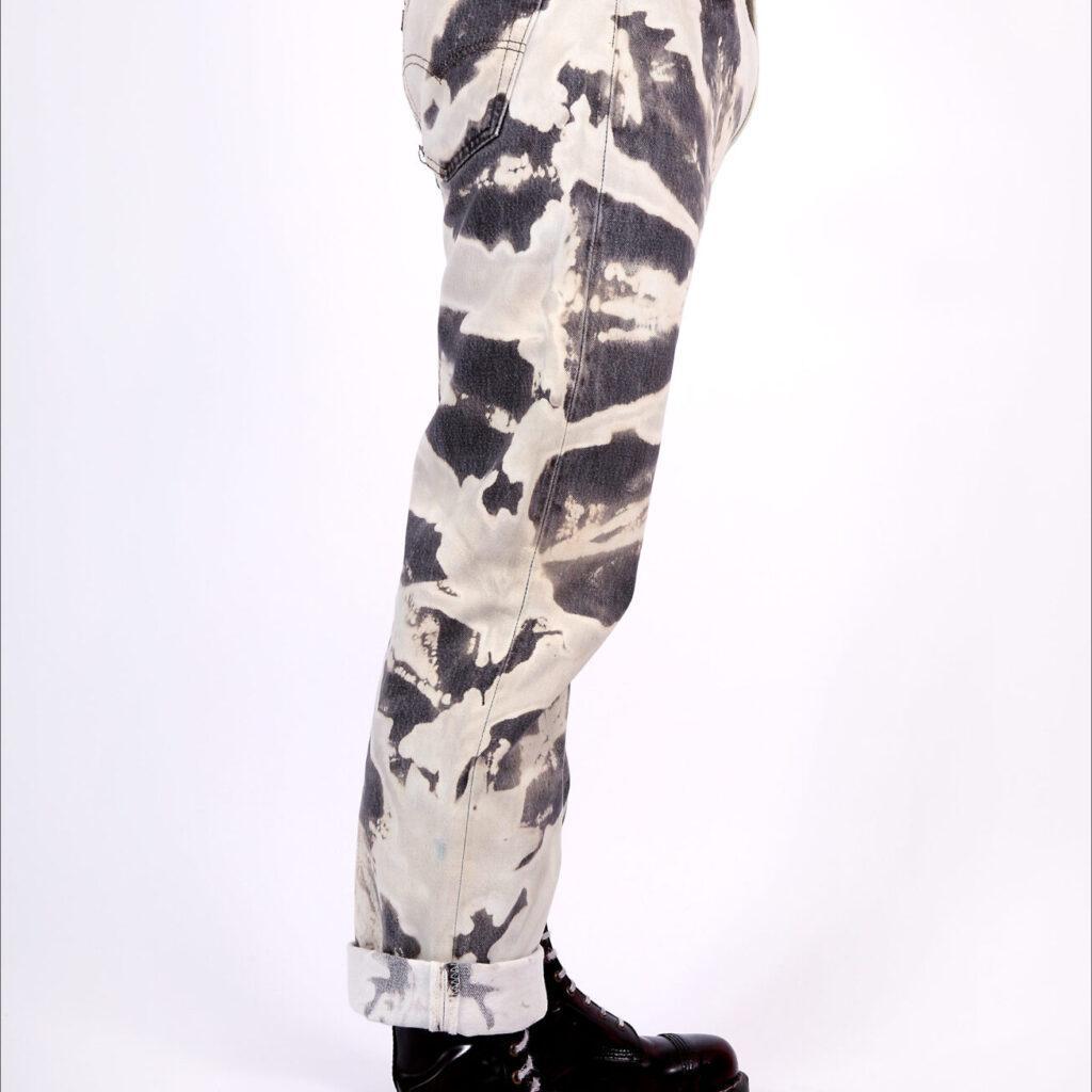 Bleachers Schwarze Levi's 501 Skinny Fit