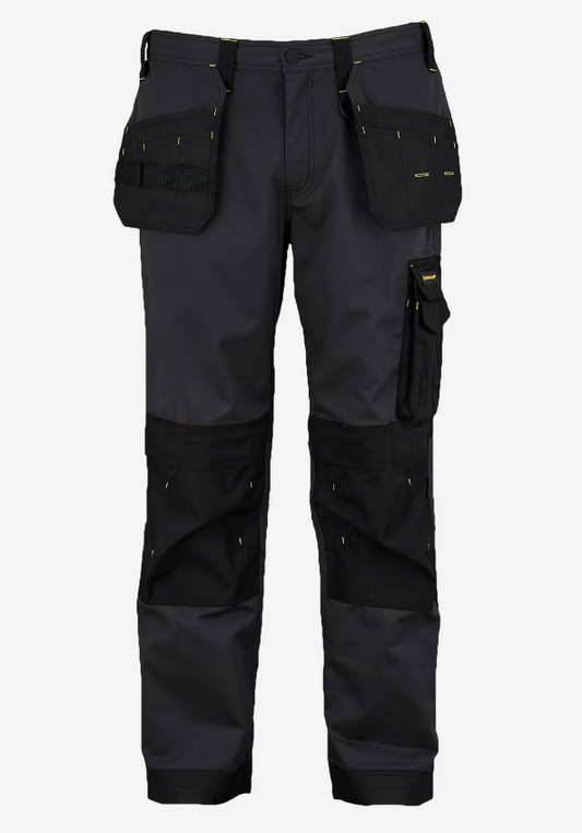 Dunlop On Site Hose mit Rücken und durchgehendem Reißverschluss - Grau/Schwarz