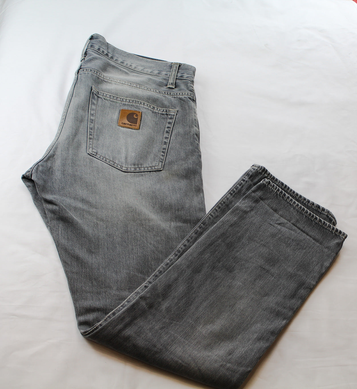 Carhartt "Davies" denim trousers grey - 34" waist