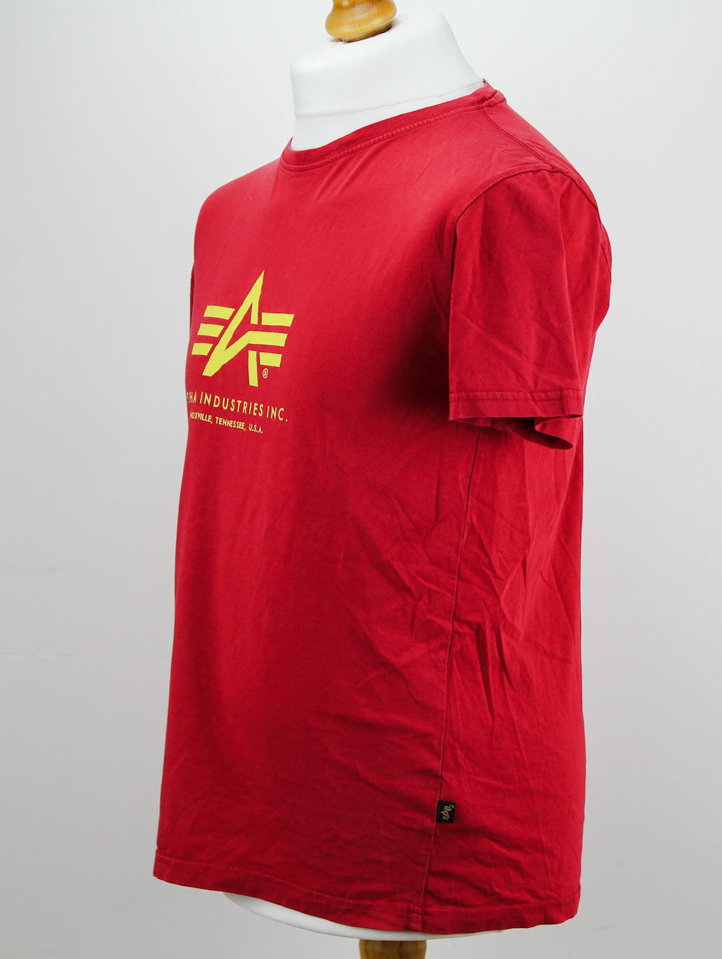 🔥 Vintage Classic Alpha Industries T-shirt Red - Medium