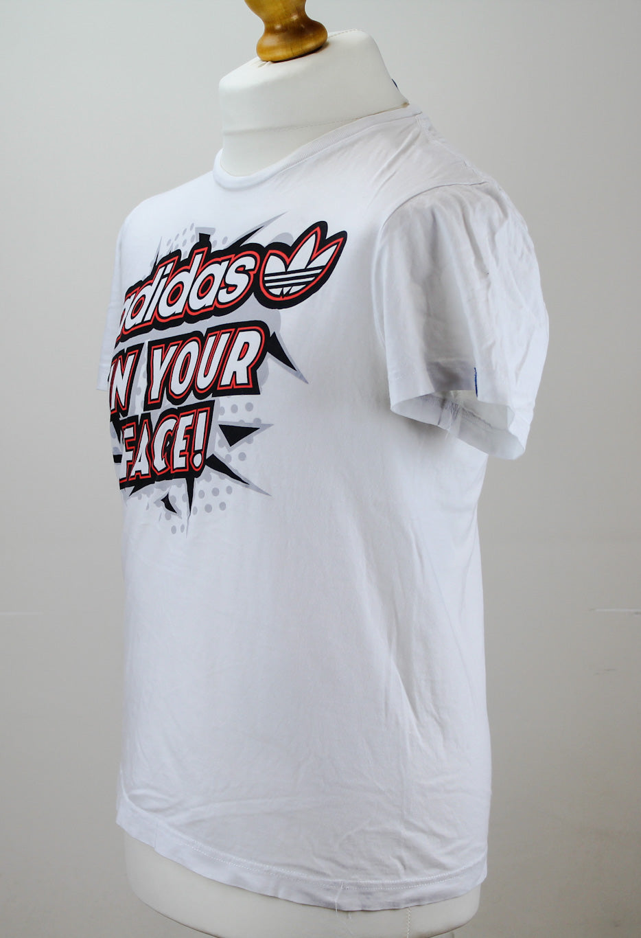 🔥 Rare Vintage Adidas t-shirt White - Medium