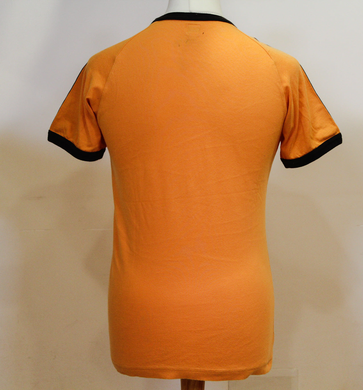 🔥 80's Adidas T- Shirt Orange - Medium