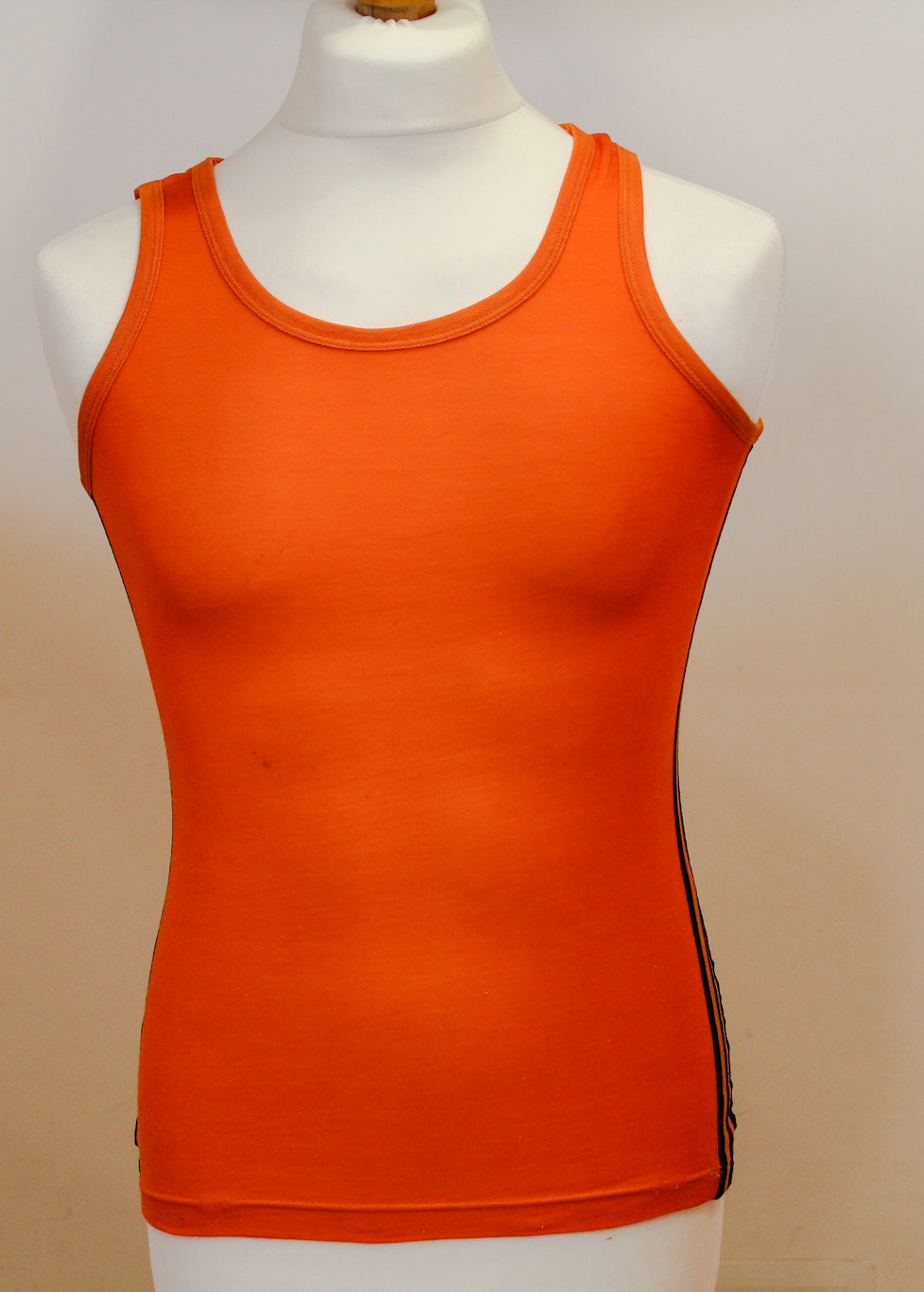 🔥 '70 Adidas Vest Orange - Small