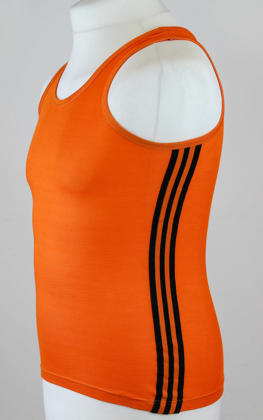 🔥 '70 Adidas Vest Orange - Small