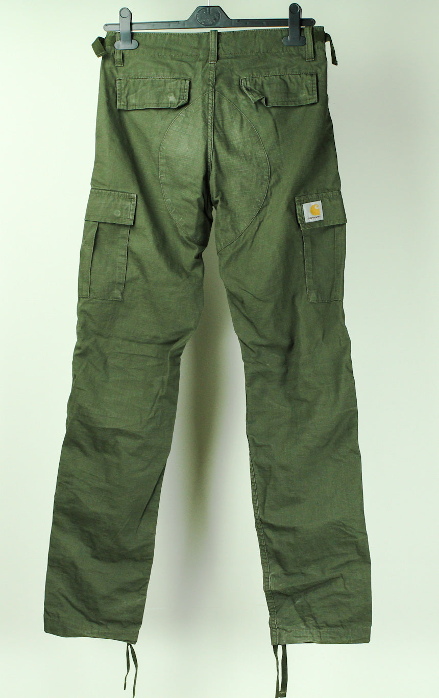 Carhartt genou court noir avec fermeture éclair complète - taille 32"
