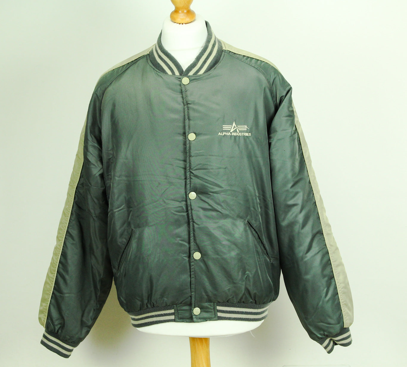 "Alpha Industries" MA1 Bomber Jacket Green - Medium