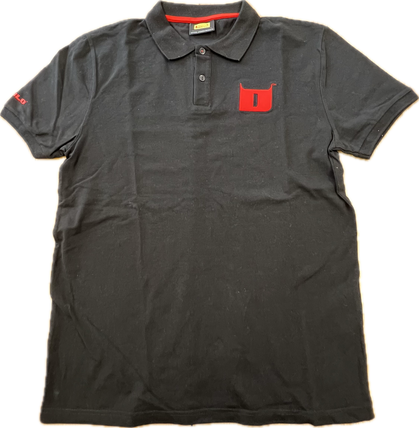 🔥 Pirelli polo shirt black L