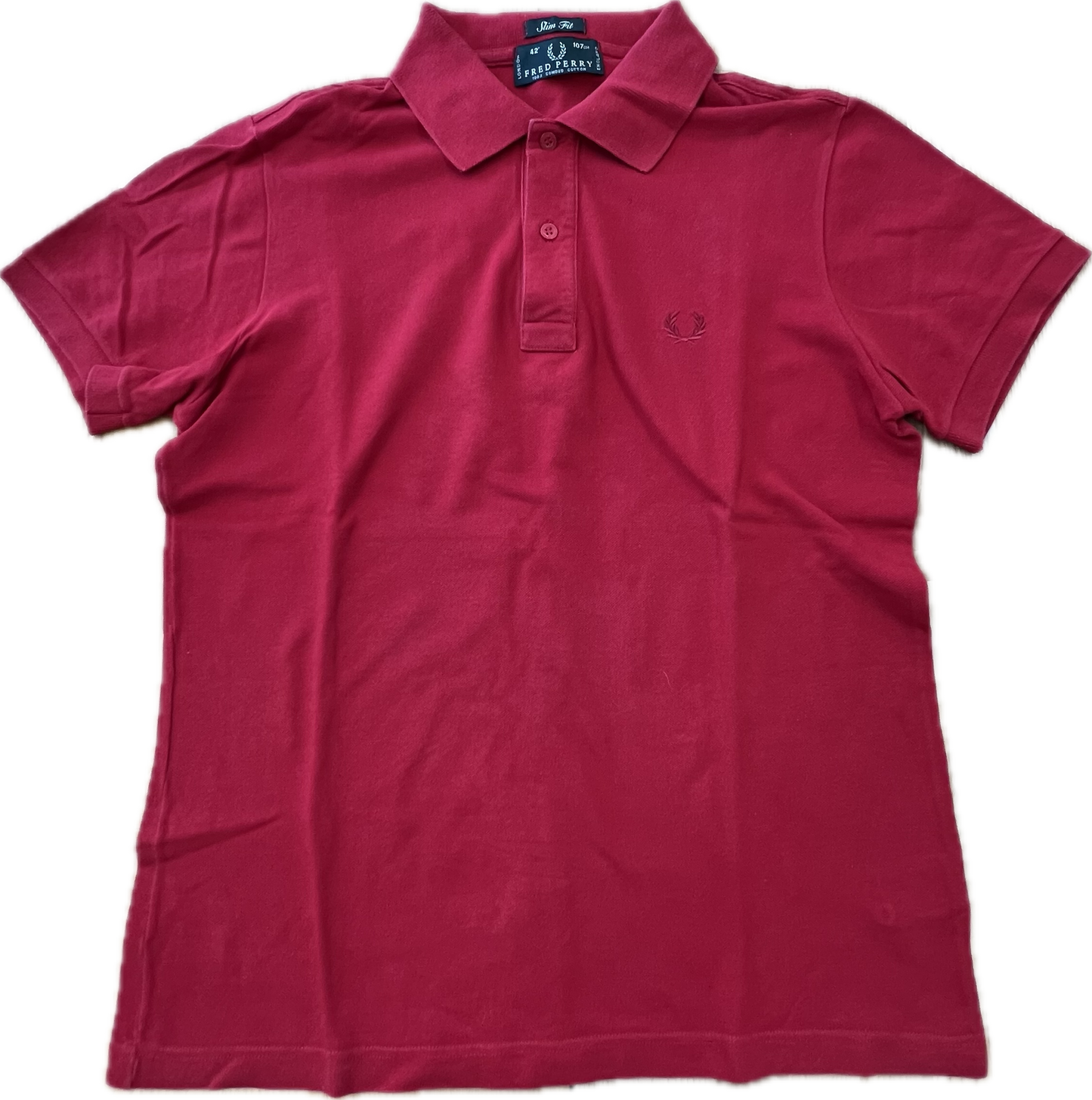 🔥 Fred Perry polo shirt red 42"