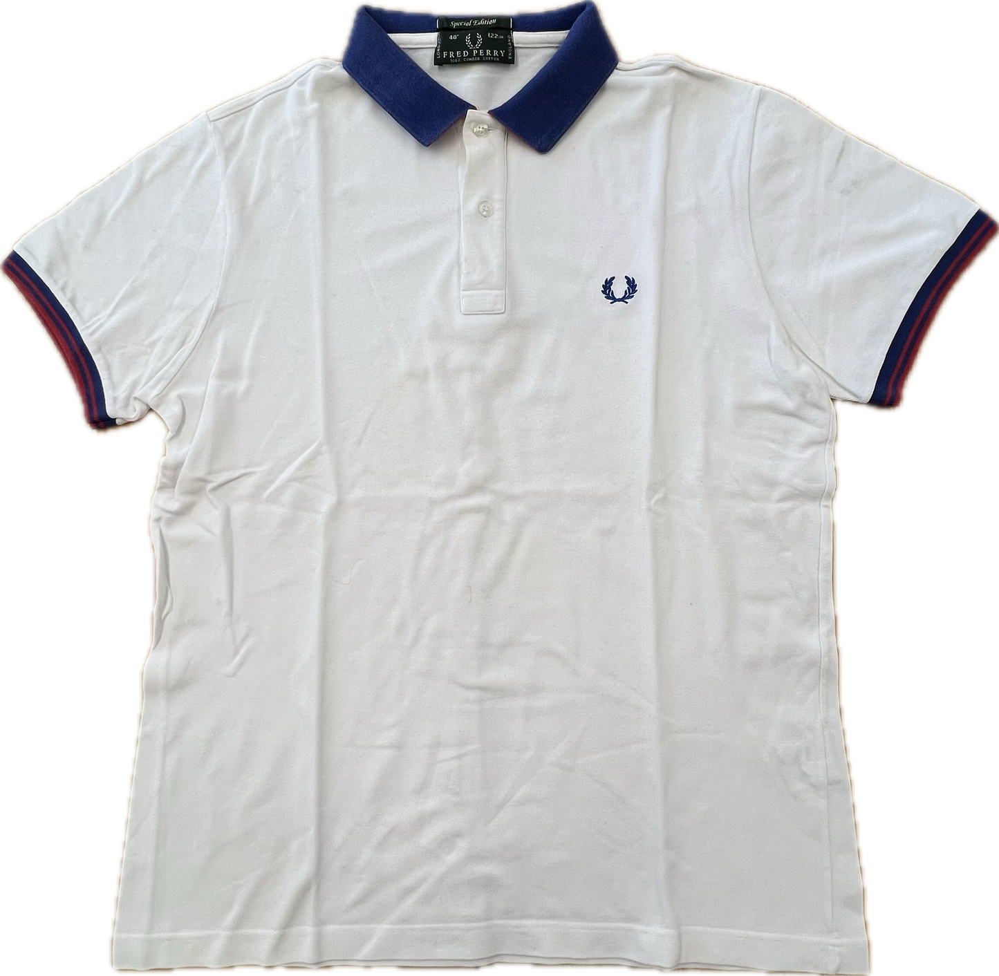 🔥 Fred Perry polo shirt white 48" (Copy)