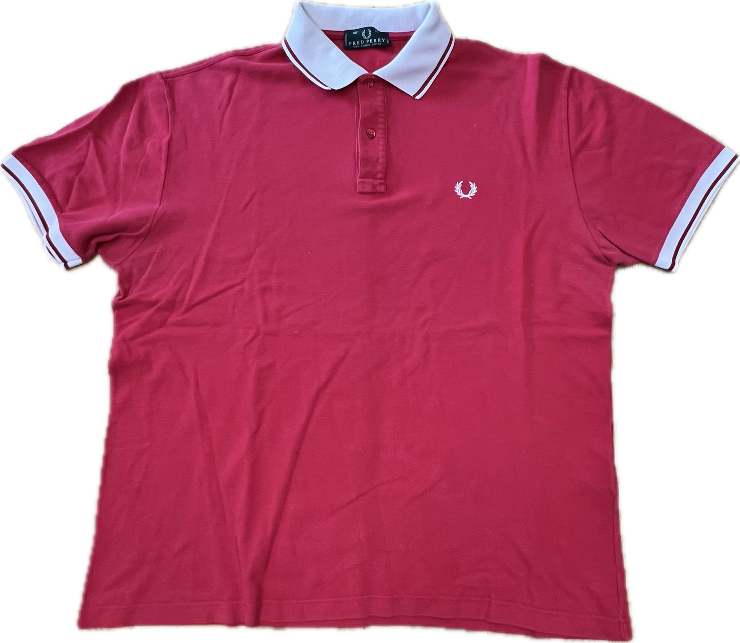 🔥 Fred Perry Poloshirt rot Groß