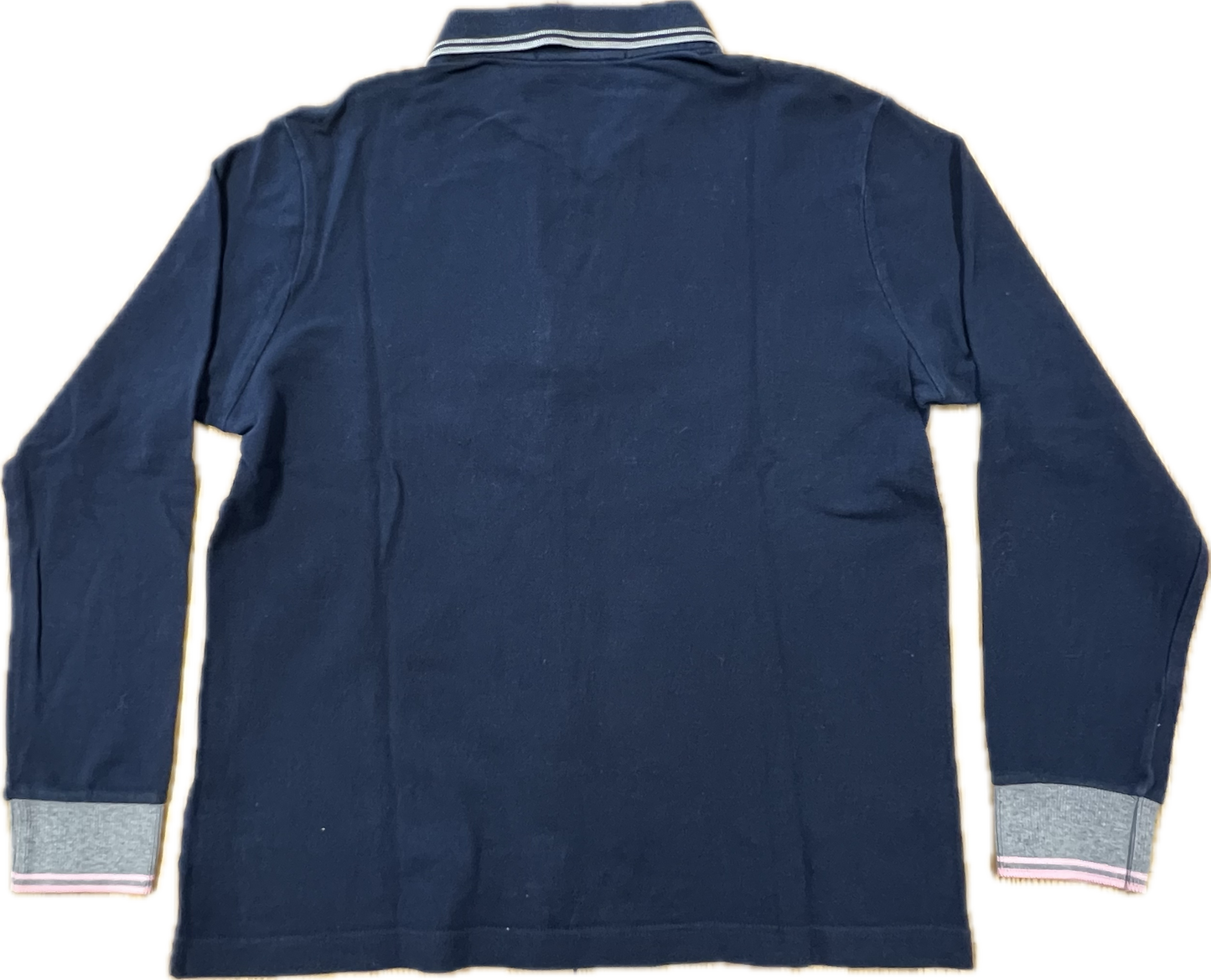 🔥 Fred Perry polo shirt navy blue long sleeve - 40"