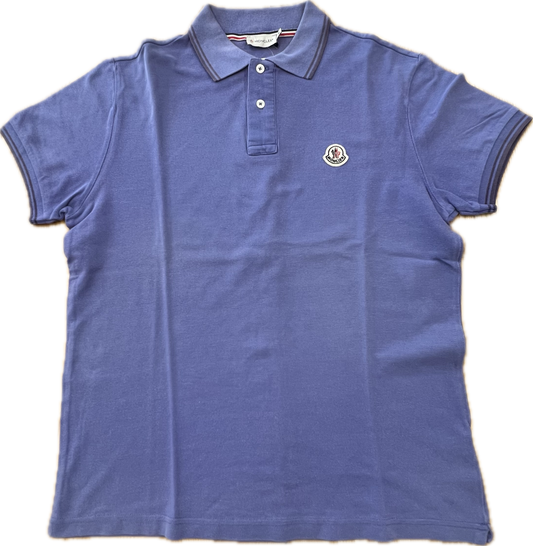 🔥 Moncler polo shirt lavender M