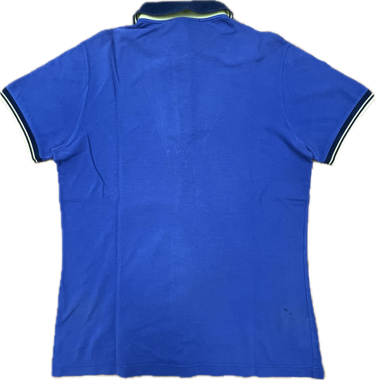 🔥 Fred Perry polo shirt blue (double collar) 46"